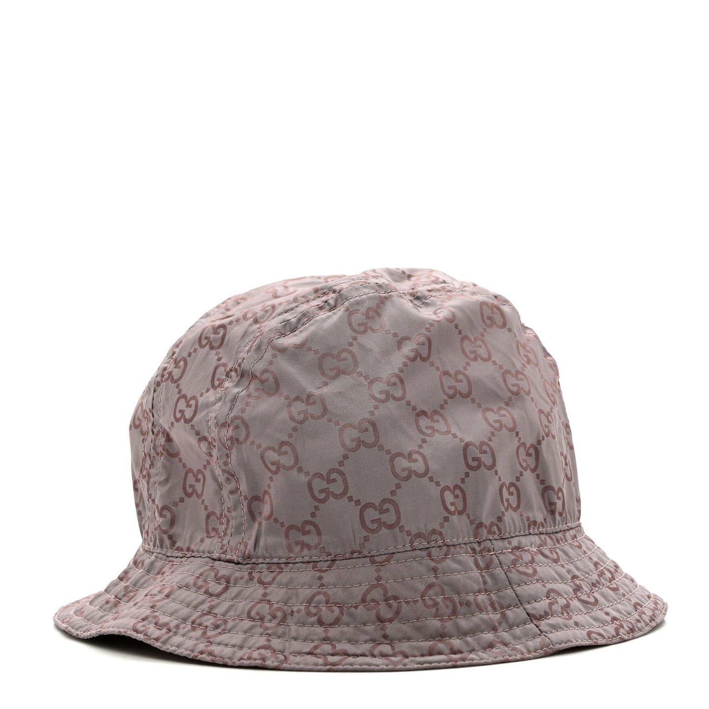 Nylon Monogram Bucket Hat M Mauve