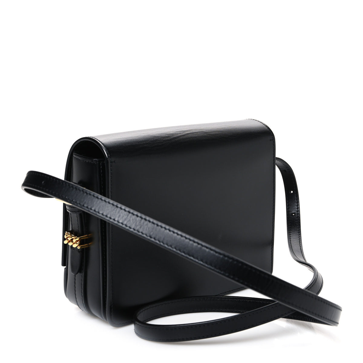Burberry Smooth Calfskin Two Tone Small Grace Bag Black 3 of 10