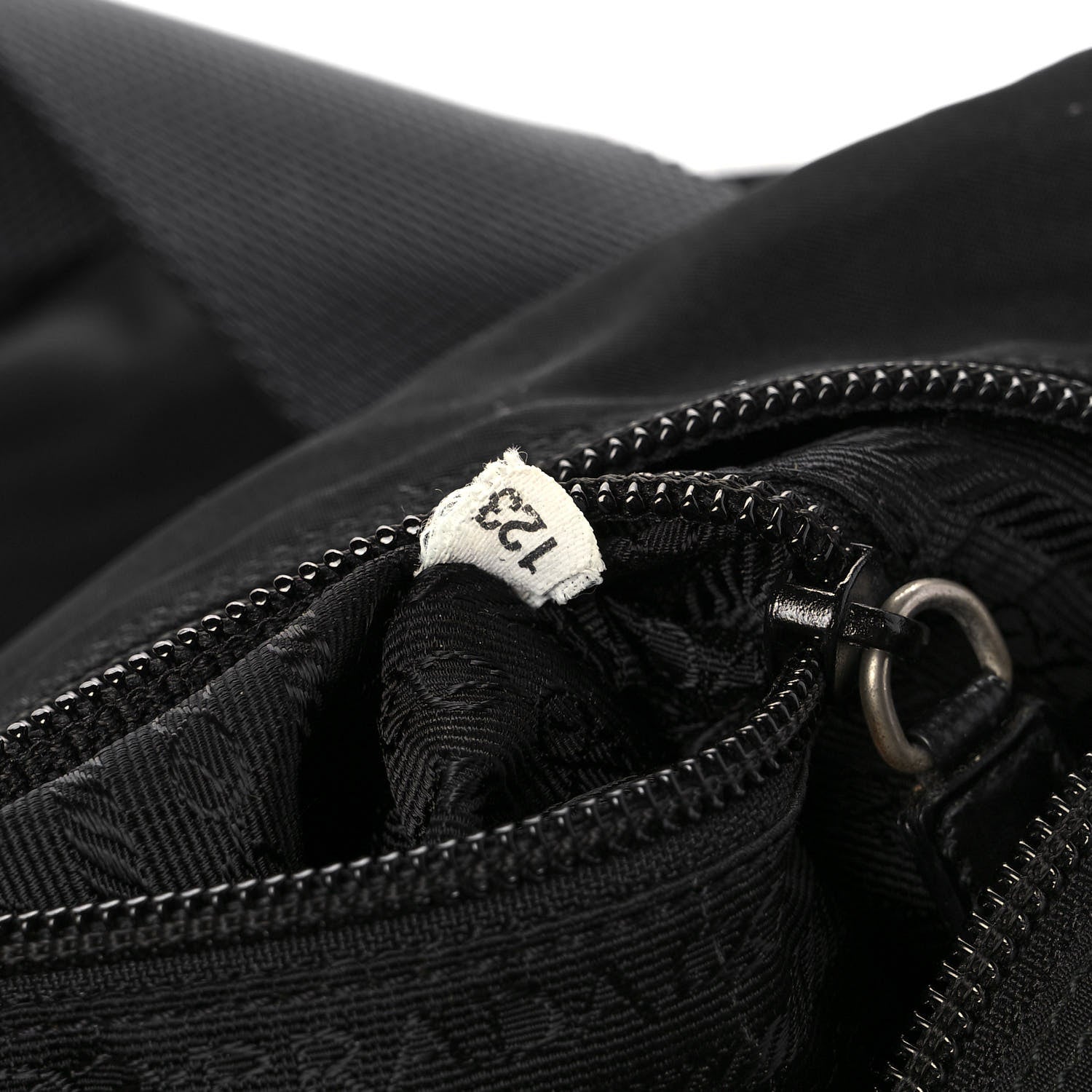 Prada Tessuto Nylon Tote Black 7 of 13
