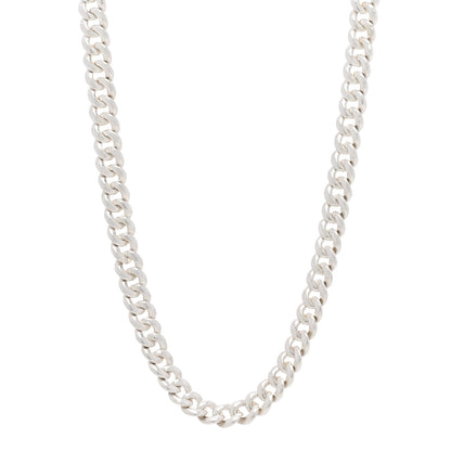 David Yurman Sterling Silver Diamond Buckle Chain Necklace 1 of 4