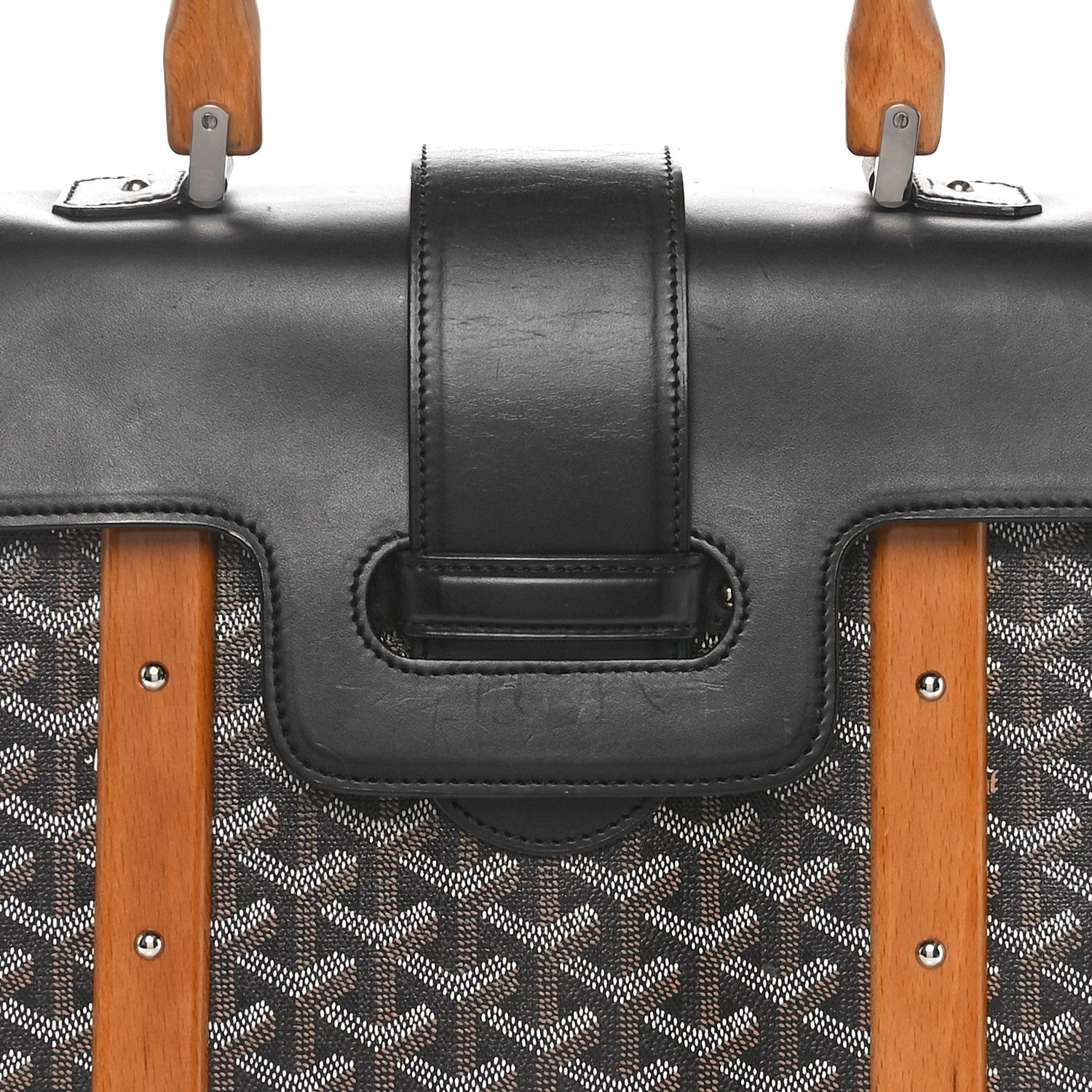 Goyard Goyardine Saigon GM Black 7 of 9