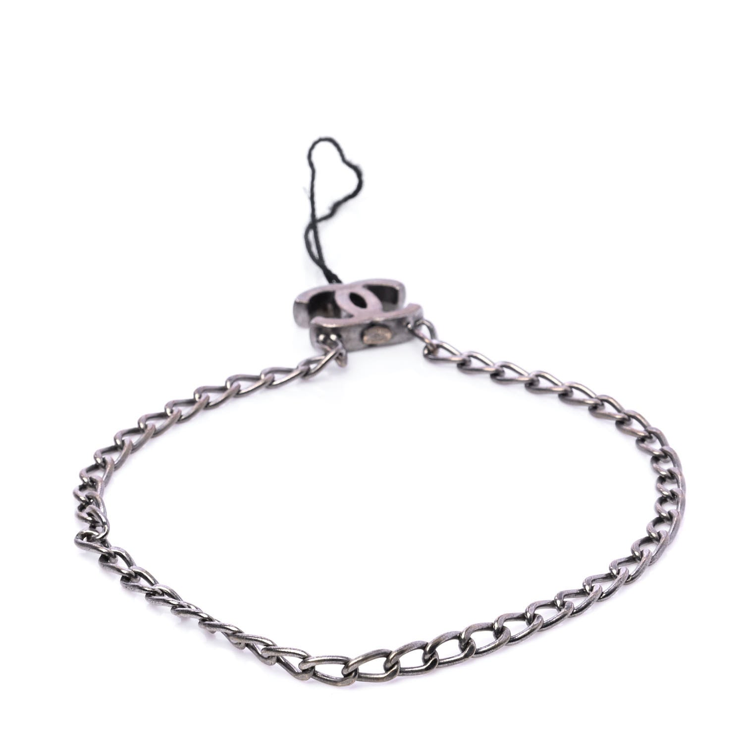 Chanel Chain CC Bracelet Silver 2 of 5