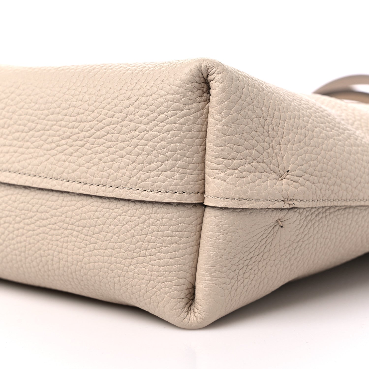 Moynat Taurillon Blush Calfskin Quattro Reversible Tote TPM Tourterelle Hot Pink 9 of 15