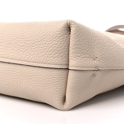 Moynat Taurillon Blush Calfskin Quattro Reversible Tote TPM Tourterelle Hot Pink 9 of 15