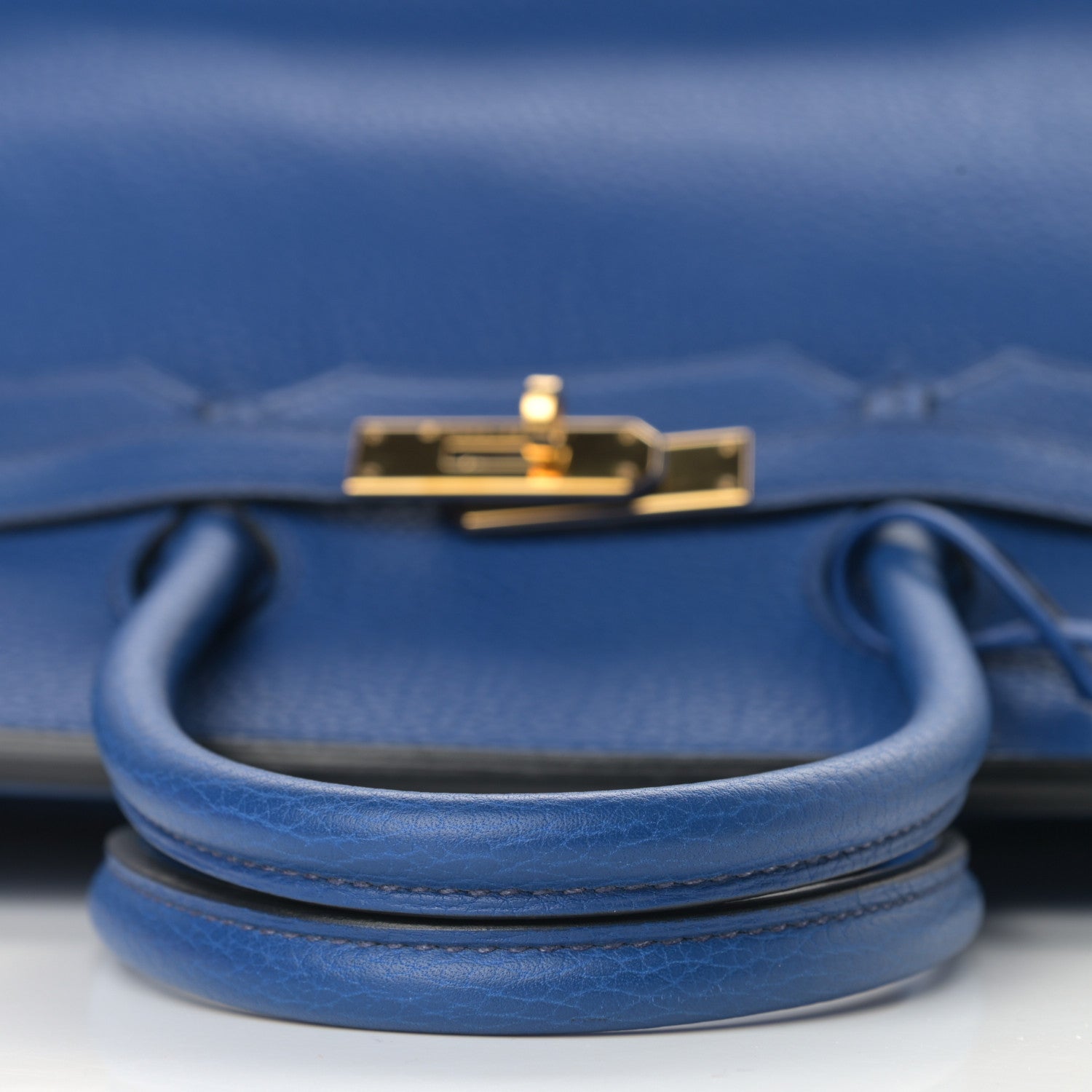 Hermes Togo Birkin 35 Bleu France 10 of 32