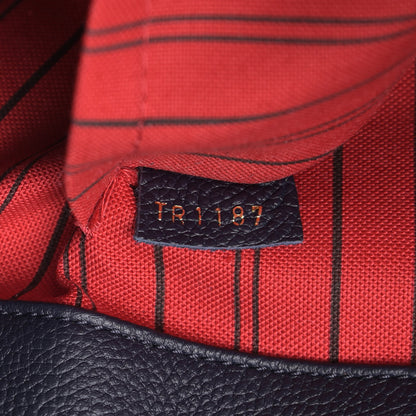 Louis Vuitton Empreinte Montaigne MM Marine Rouge 7 of 10