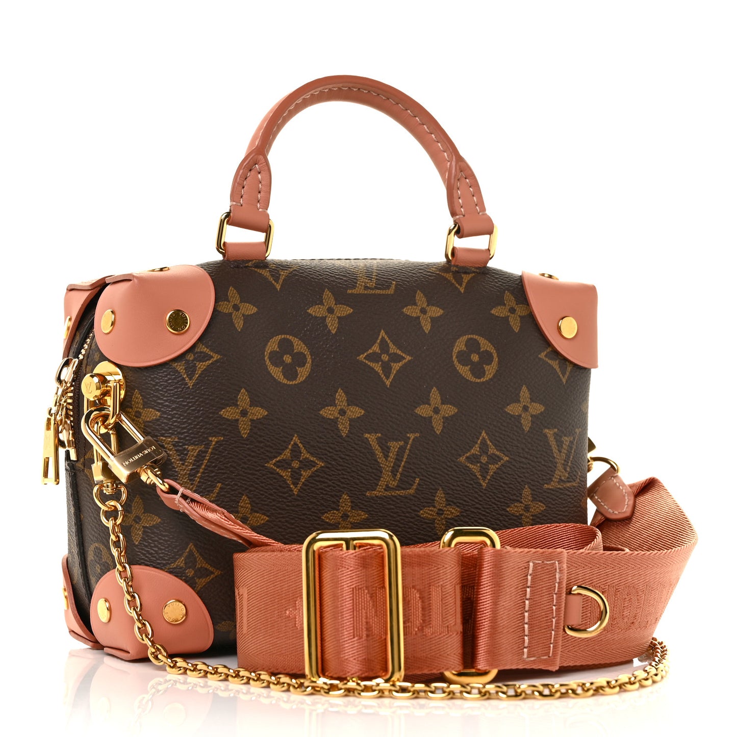 Monogram Petite Malle Souple Peach