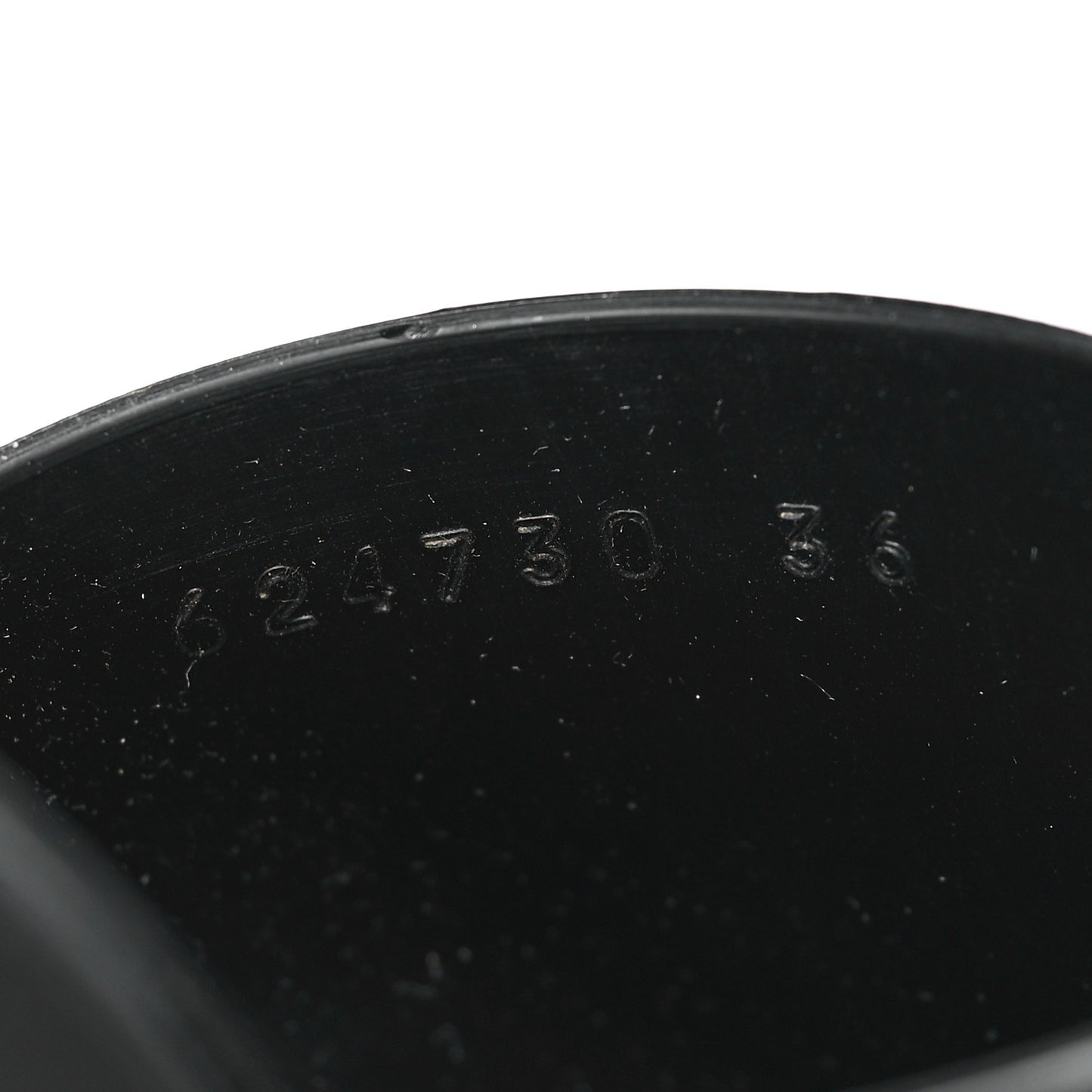 Rubber Gucci Logo Womens Platform 20/60mm Slide Sandals 36 Black