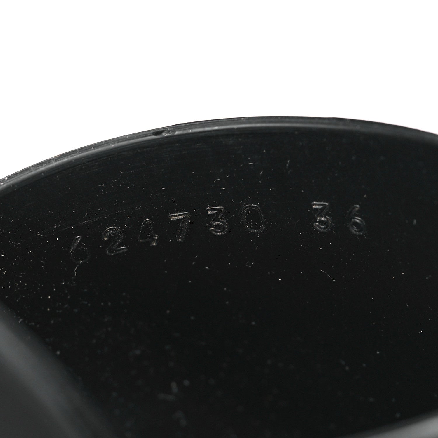 Gucci Rubber Gucci Logo Womens Platform 20/60mm Slide Sandals 36 Black 9 of 10