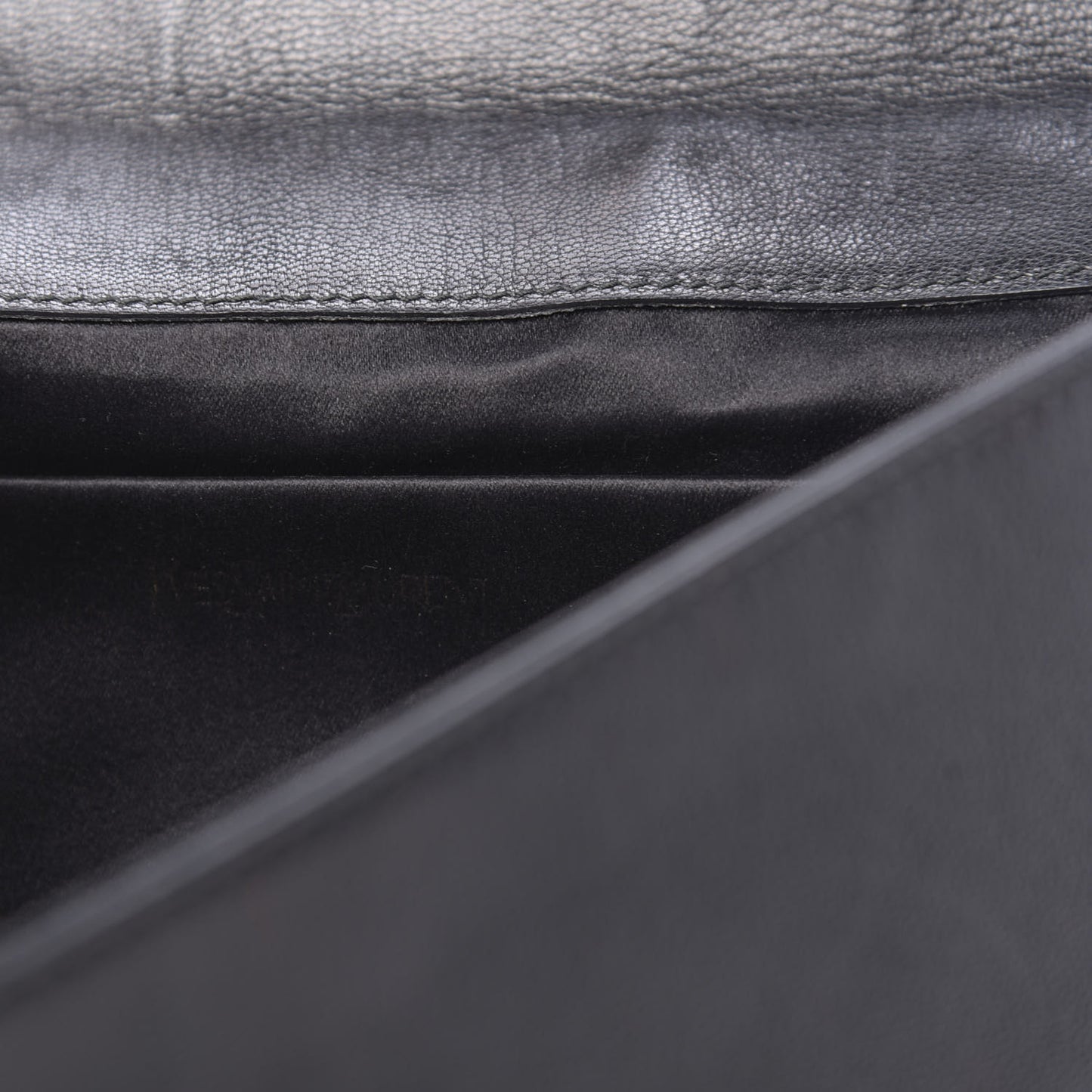Calfskin Monogram Large Belle De Jour Clutch Black