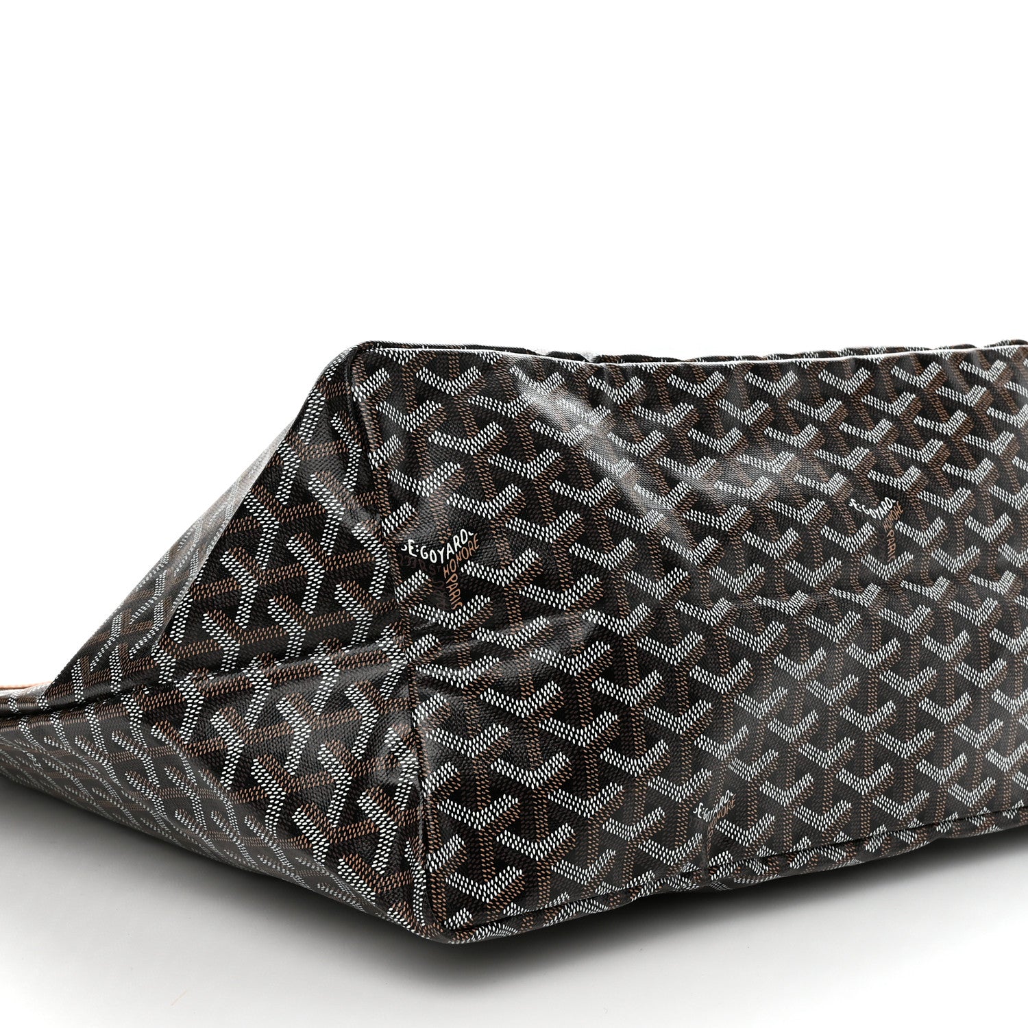 Goyard Goyardine Saint Louis GM Black Gold 10 of 11