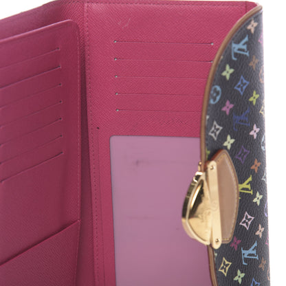 Louis Vuitton Monogram Multicolor Eugenie Wallet Black Grenade 6 of 7