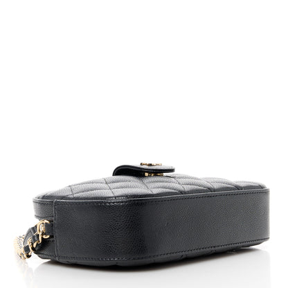 Chanel Caviar Quilted Chain Camera Bag Black 4 of 11