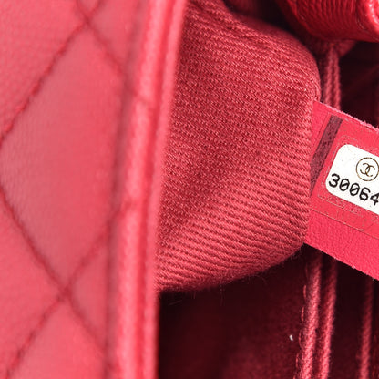 Chanel Caviar Quilted Mini Coco Handle Flap Fuchsia 7 of 11