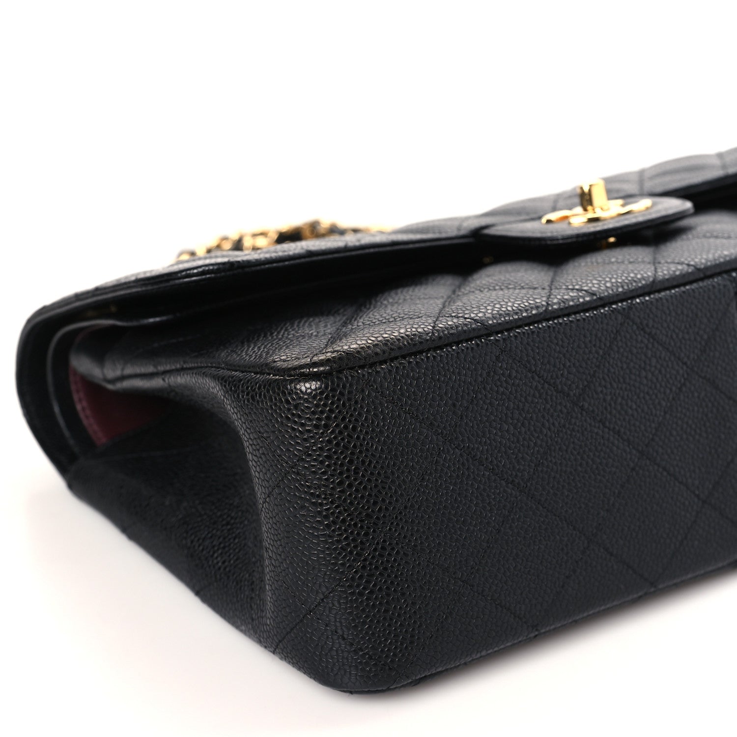 Chanel Caviar Quilted Jumbo Double Flap Black 7 of 8
