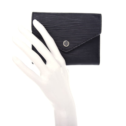 Louis Vuitton Epi Victorine Wallet Black 2 of 8