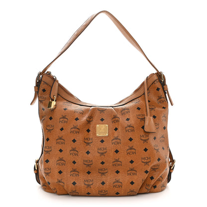 MCM Visetos Hobo Cognac 1 of 16