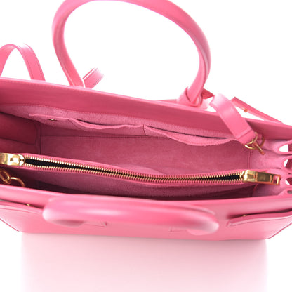 Saint Laurent Calfskin Small Sac De Jour Bubblegum 5 of 10