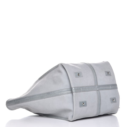 Chanel Iridescent Caviar Camellia Flower Shopping Tote Grey 5 of 16
