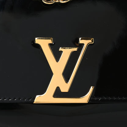 Louis Vuitton Patent Chain Louise GM Black 7 of 10