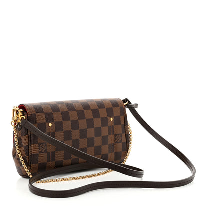 Louis Vuitton Damier Ebene Favorite PM 3 of 11