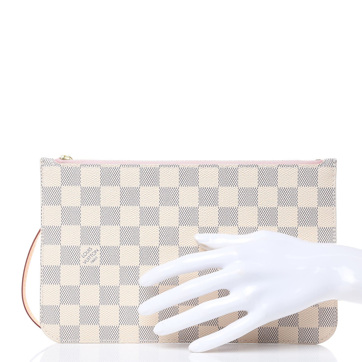 Damier Azur Neverfull MM GM Pochette Rose Ballerine