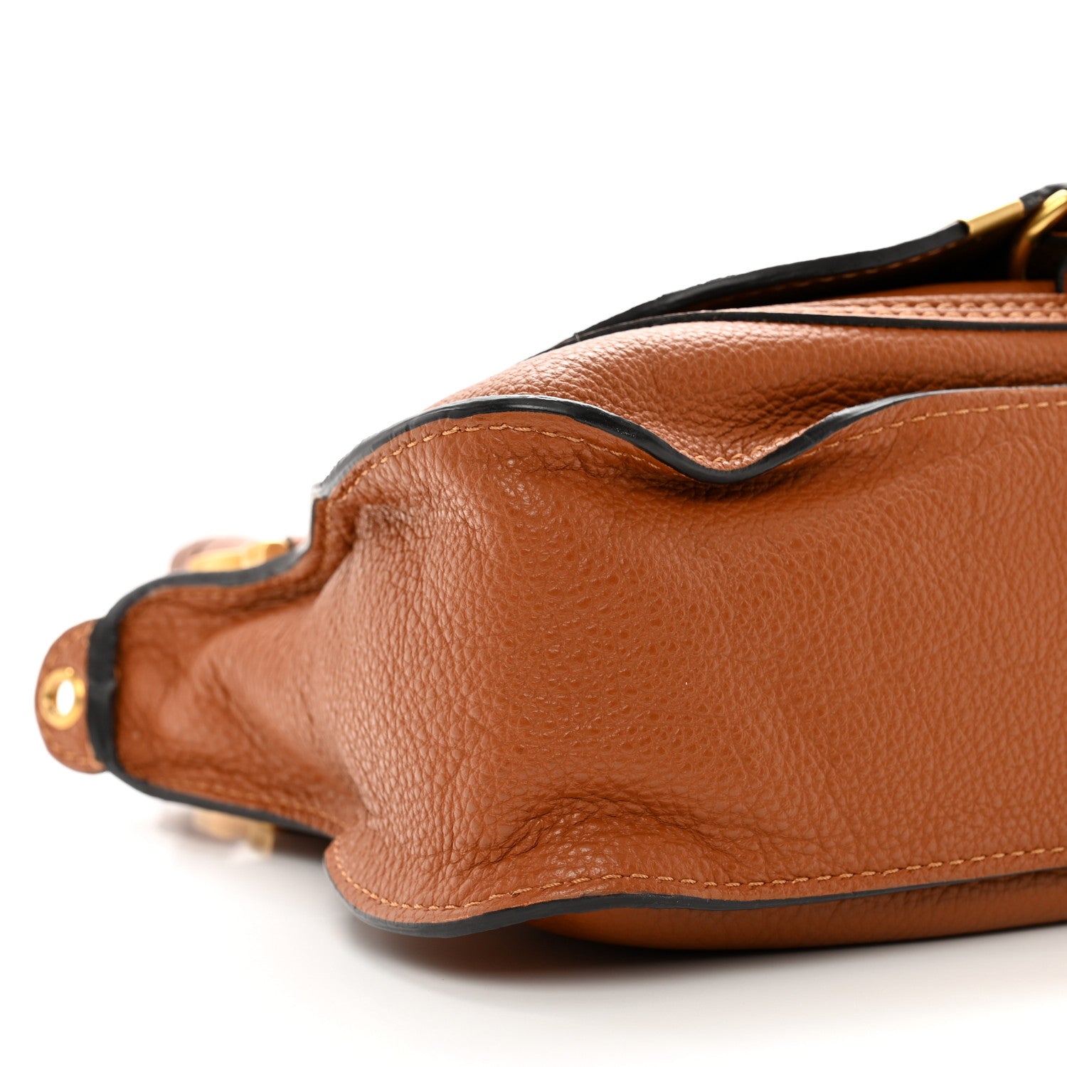 Chloe Calfskin Small Marcie Satchel Tan 8 of 10