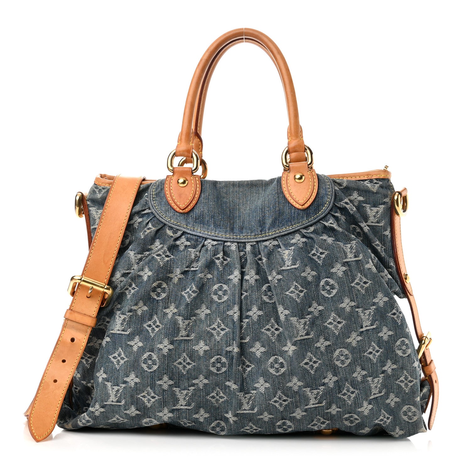 Louis Vuitton Denim Neo Cabby GM Blue 1 of 20
