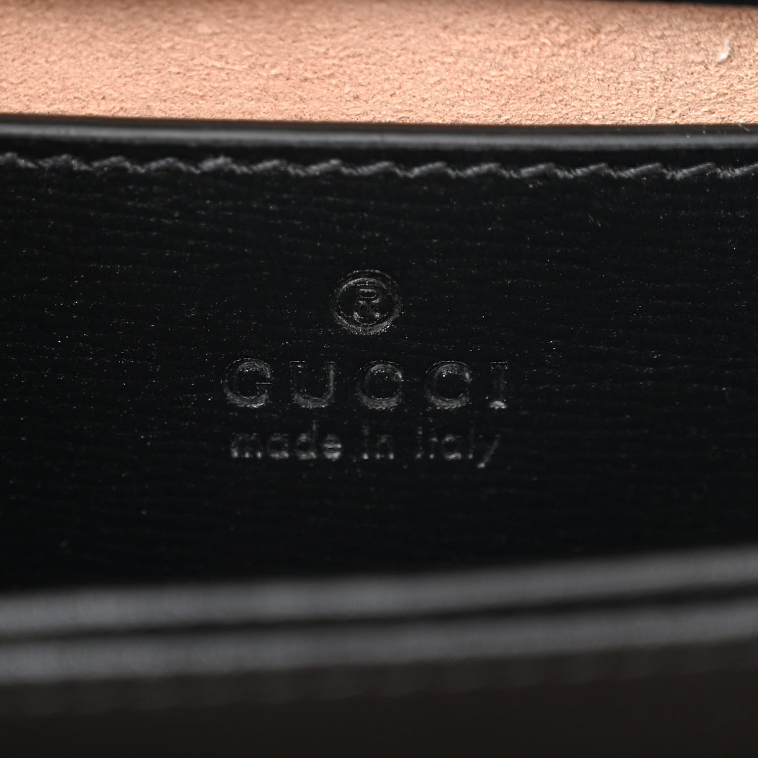Gucci Glazed Textured Calfskin Mini Horsebit 1955 Top Handle Flap Bag Black 6 of 11