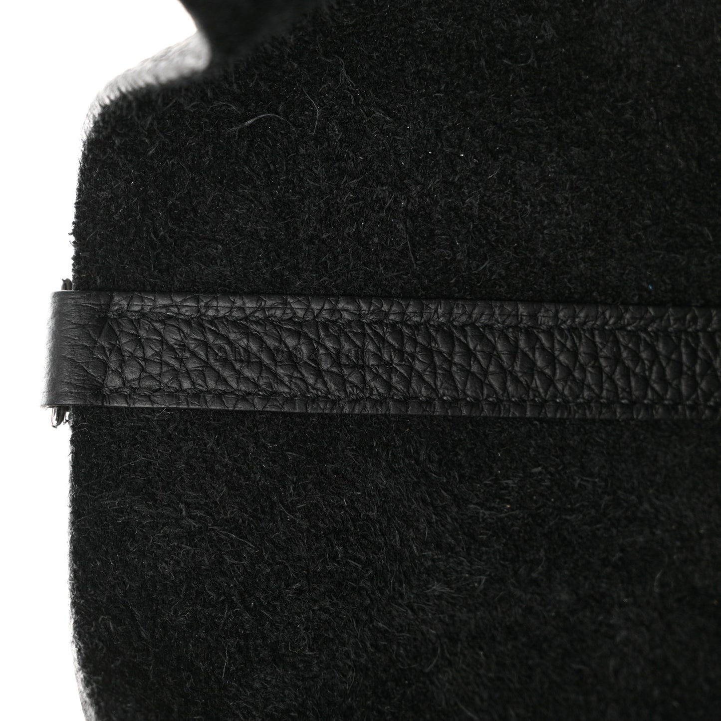Taurillon Clemence Picotin Lock 22 MM Black