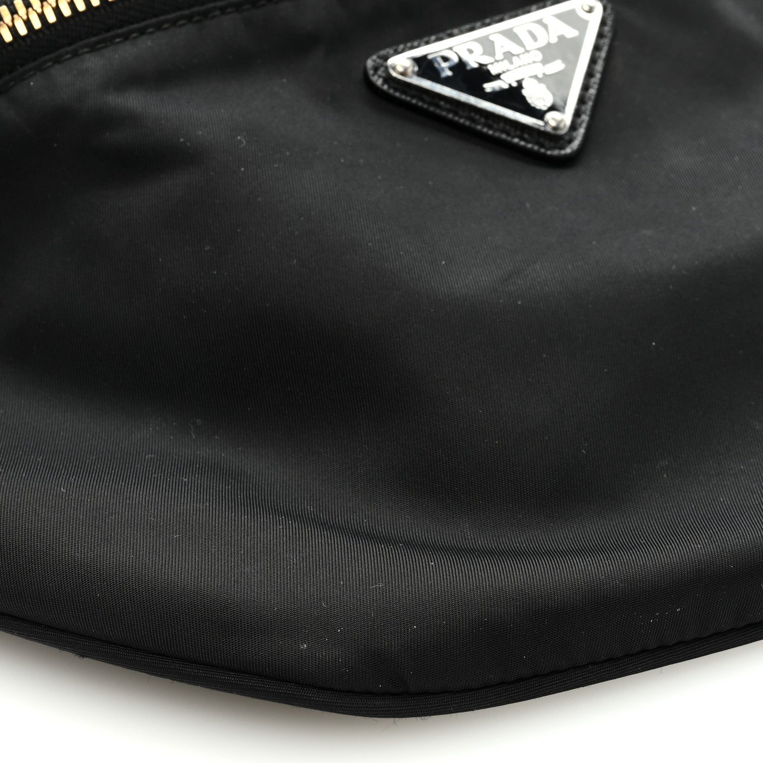 Prada Re-Nylon Saffiano Belt Bag Black 7 of 8