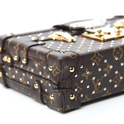 Louis Vuitton Monogram Studded Petite Malle 6 of 11