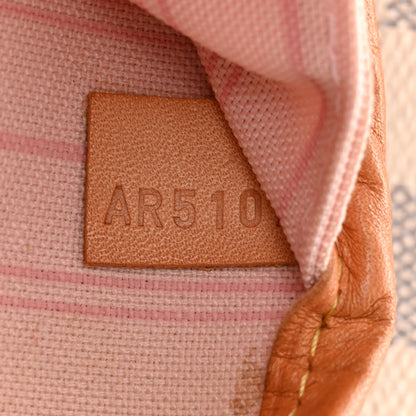 Louis Vuitton Damier Azur Neo Neverfull MM Rose Ballerine 7 of 12