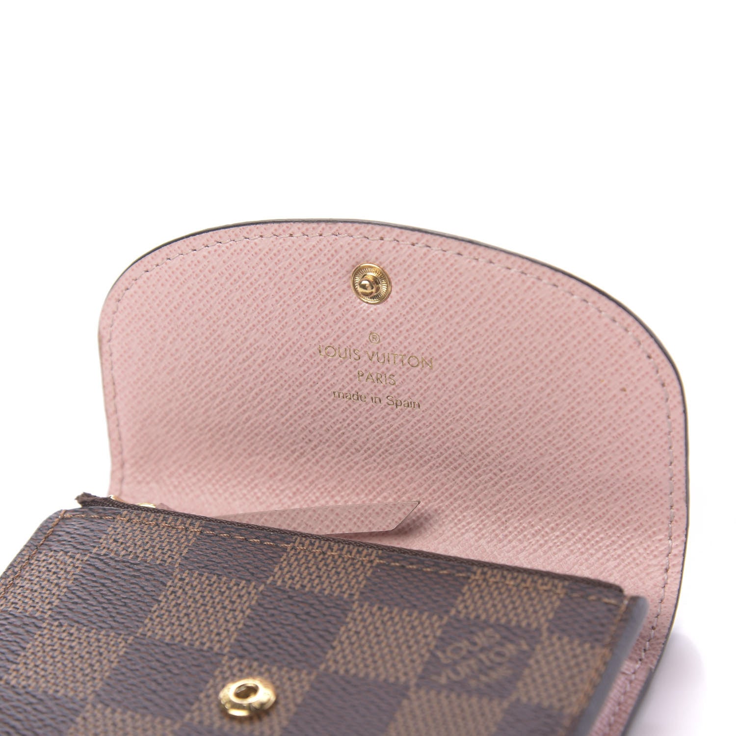 Louis Vuitton Damier Rosalie Coin Purse Rose Ballerine 6 of 9