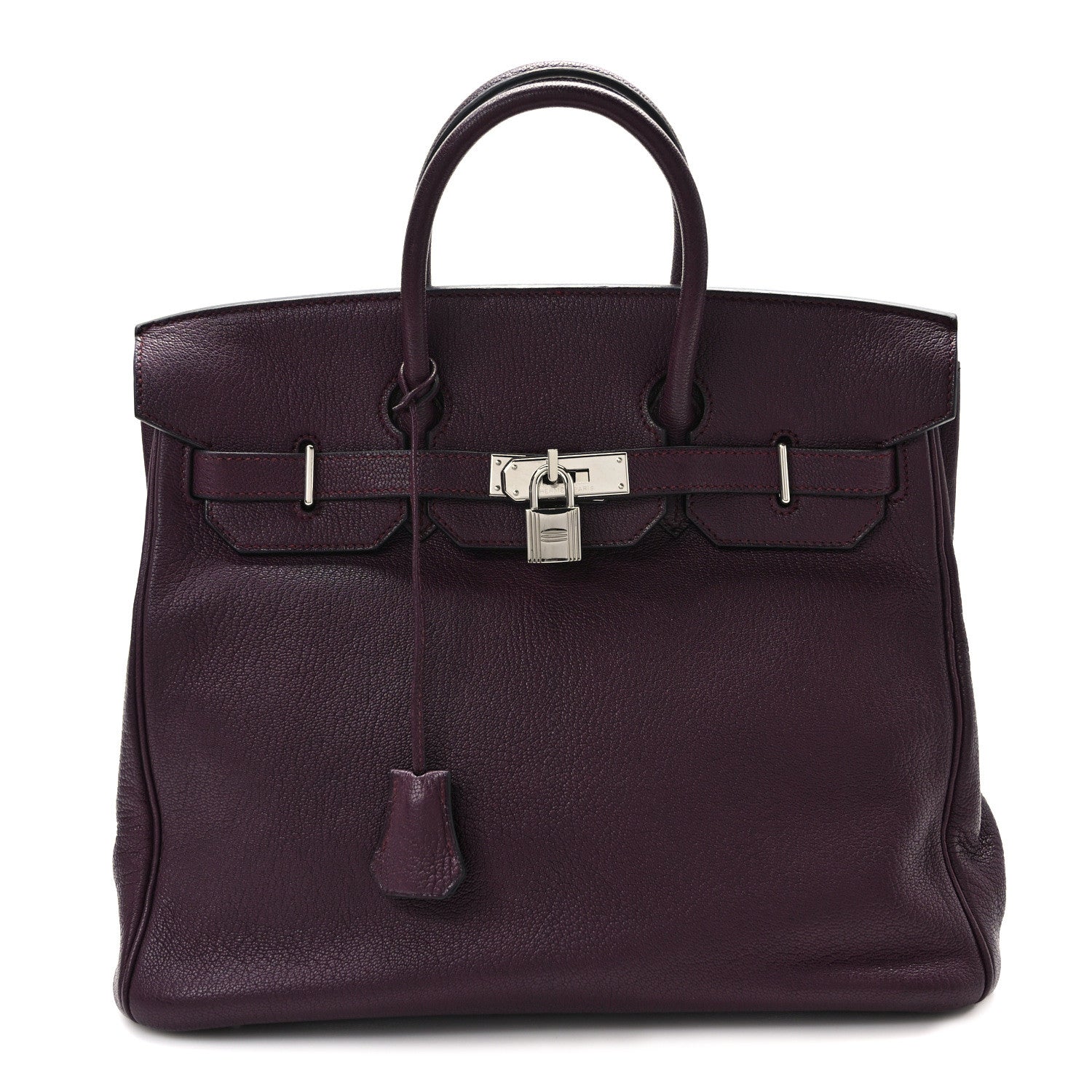 Hermes Chevre Mangalore HAC Birkin 32 Raisin 1 of 11