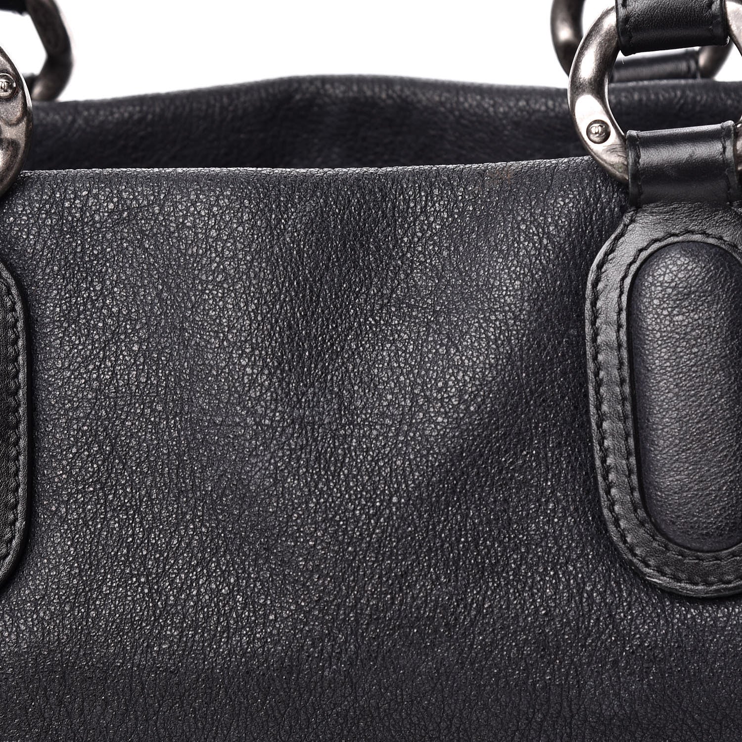 Chanel Washed Calfskin Tote Black 20 of 21