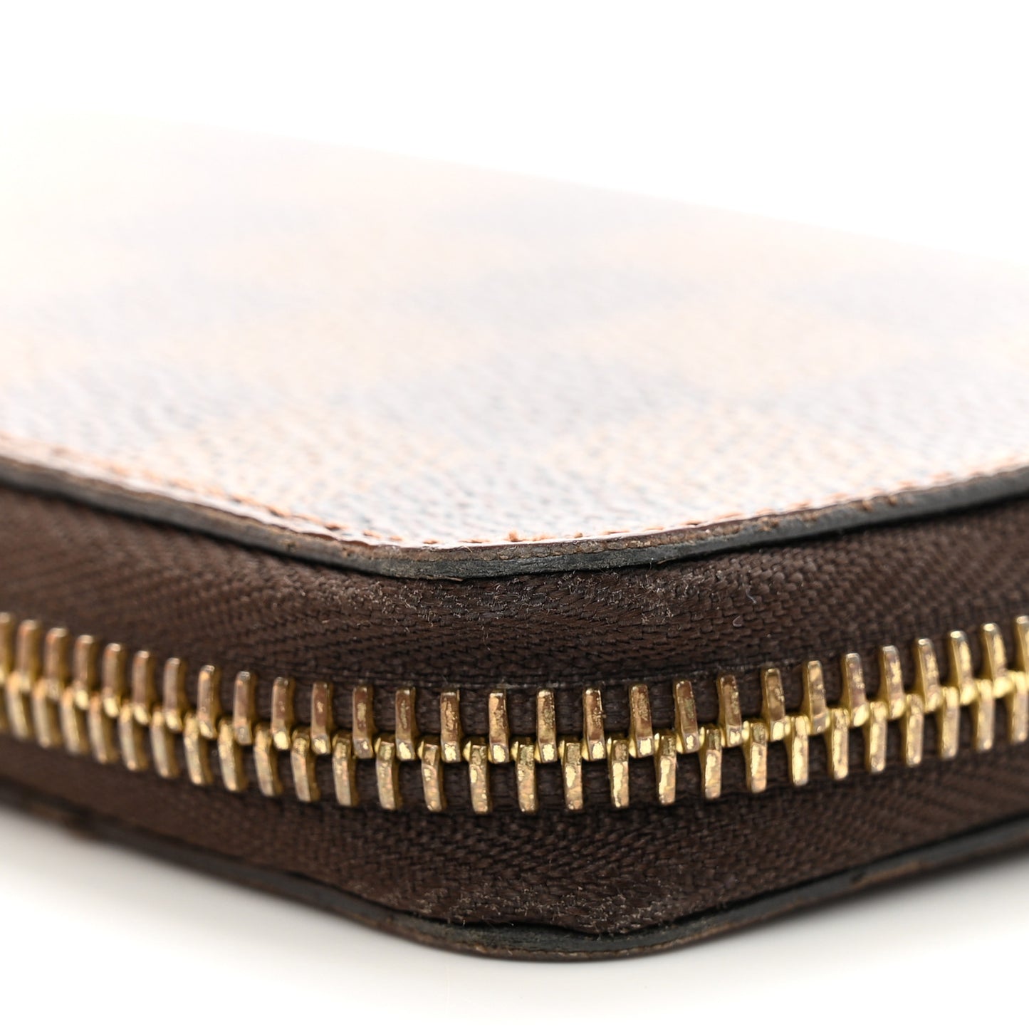 Damier Ebene Clemence Wallet Rose Ballerine