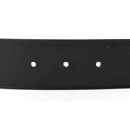 Gucci Calfskin Crystal Double G 40mm Belt 85 34 Black 4 of 8