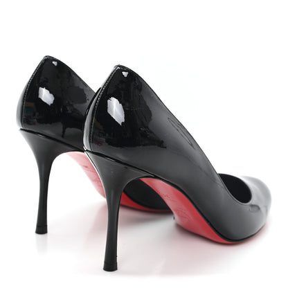 Christian Louboutin Patent Dolly 85 Pumps 38.5 Black 5 of 9