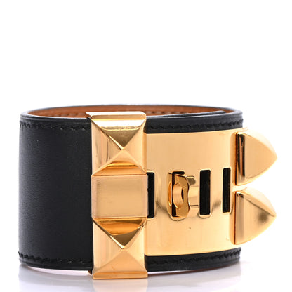 Hermes Swift Collier de Chien CDC Bracelet S Black 3 of 6