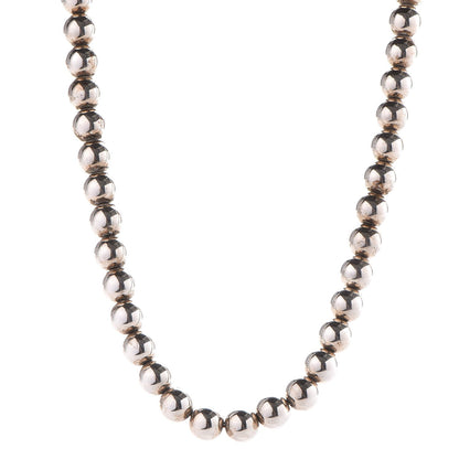 Tiffany Sterling Silver 10mm HardWear Ball Necklace 1 of 6