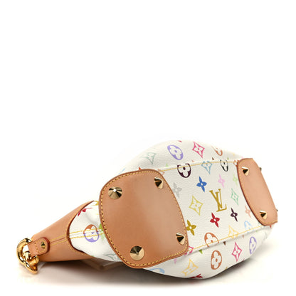 Louis Vuitton Monogram Multicolor Judy PM White 4 of 12