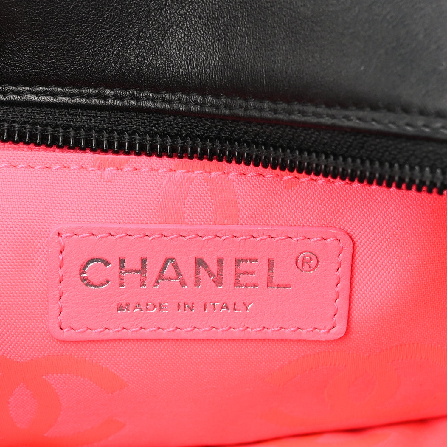 Chanel Calfskin Quilted Small Cambon Bowler Black 6 of 10