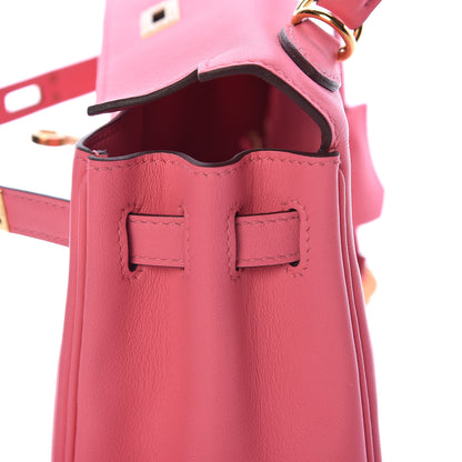 Hermes Swift Kelly Retourne 25 Rose Azalee 22 of 42