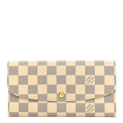 Louis Vuitton Damier Azur Emilie Wallet 1 of 13