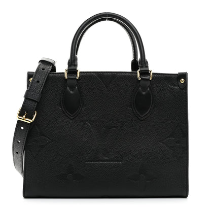 Louis Vuitton Empreinte Monogram Giant Onthego PM Black 1 of 9