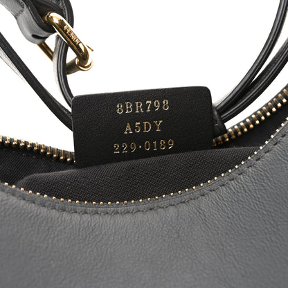Fendi Vitello Grace Matte Small Fendigraphy Hobo Bag Anthracite 7 of 10