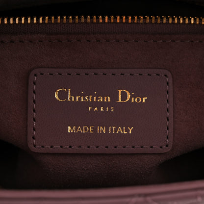 Christian Dior Lambskin Cannage Small My ABCDior Lady Dior Purple 6 of 10