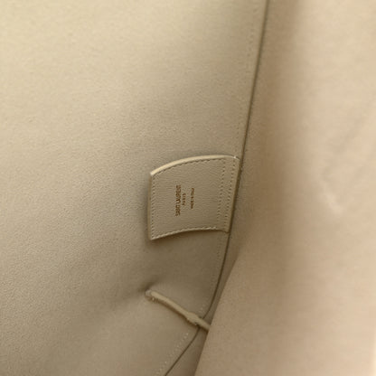 Saint Laurent Calfskin Toy Shopping Tote Crema Soft 6 of 10