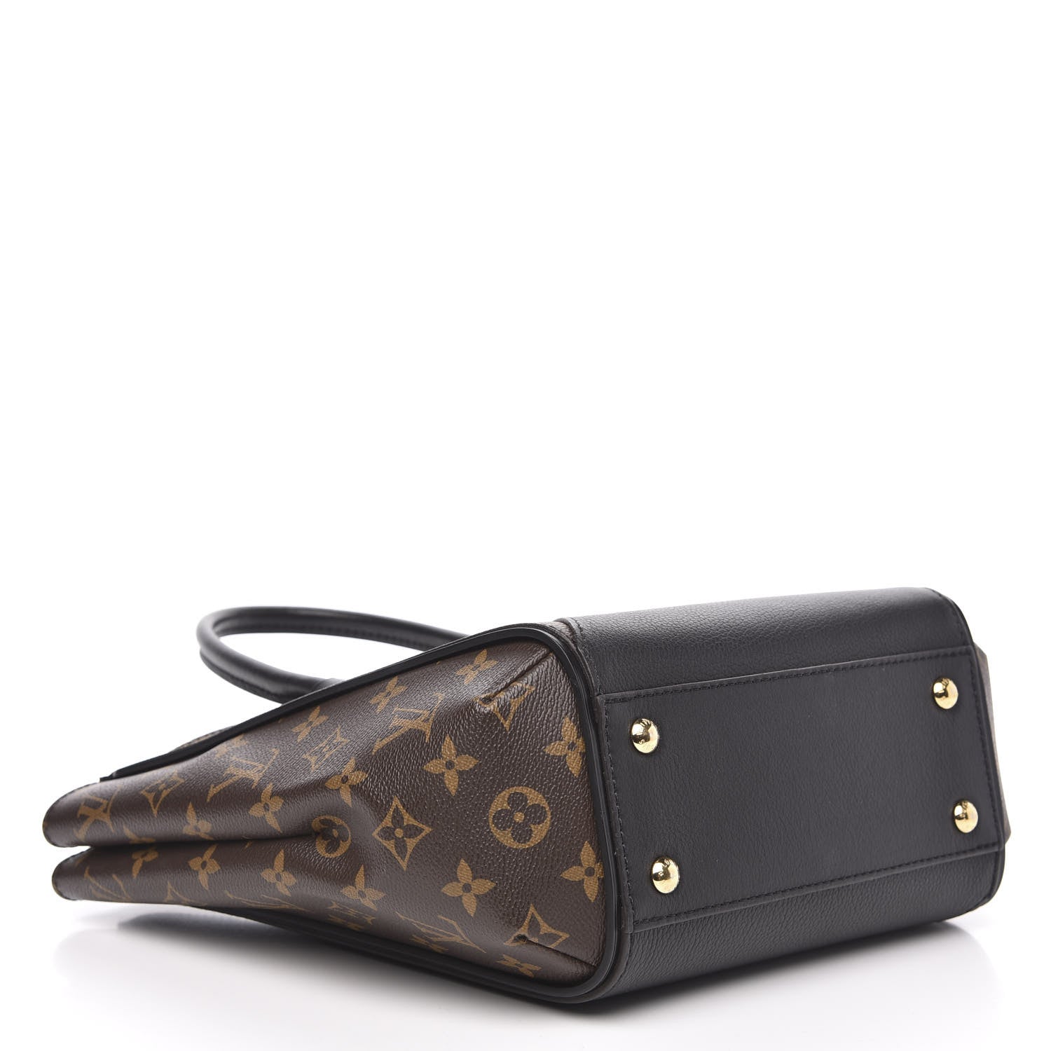 Louis Vuitton Calfskin Monogram Kimono Tote PM Black 4 of 9
